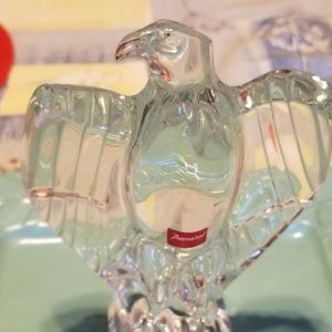 Baccarat  crystal figurines. Eagle.